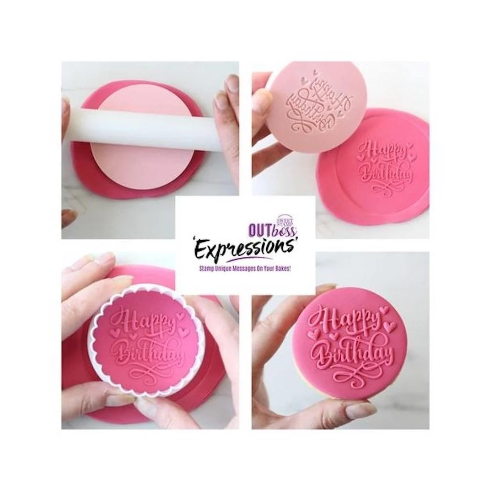 Sweet Stamp OUTboss stempel -Baby Boy- - Bilde 2
