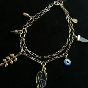 ISABEL MARANT JEWELRY – Bracelet Charms – Black ISABEL MARANT JEWELRY – Bracelet Charms – Black