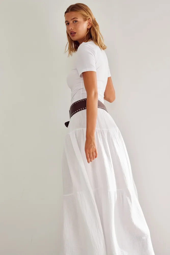 Leyla Skirt - White - Bilde 3