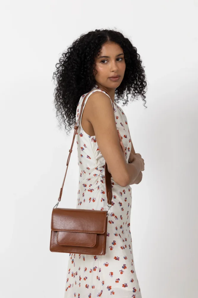 Cayman Pocket Glossy Structure - Brown Amber - Bilde 2