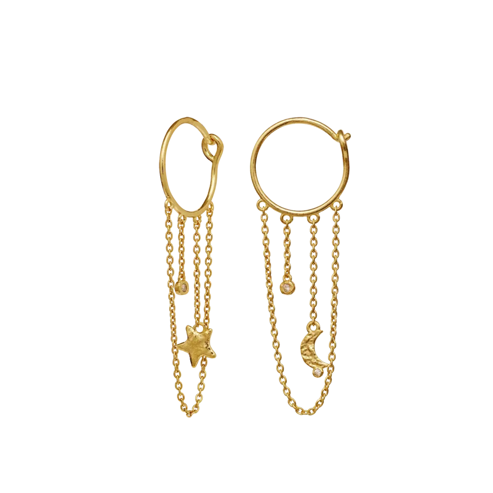 Nisha Earrings - Gold - Bilde 2