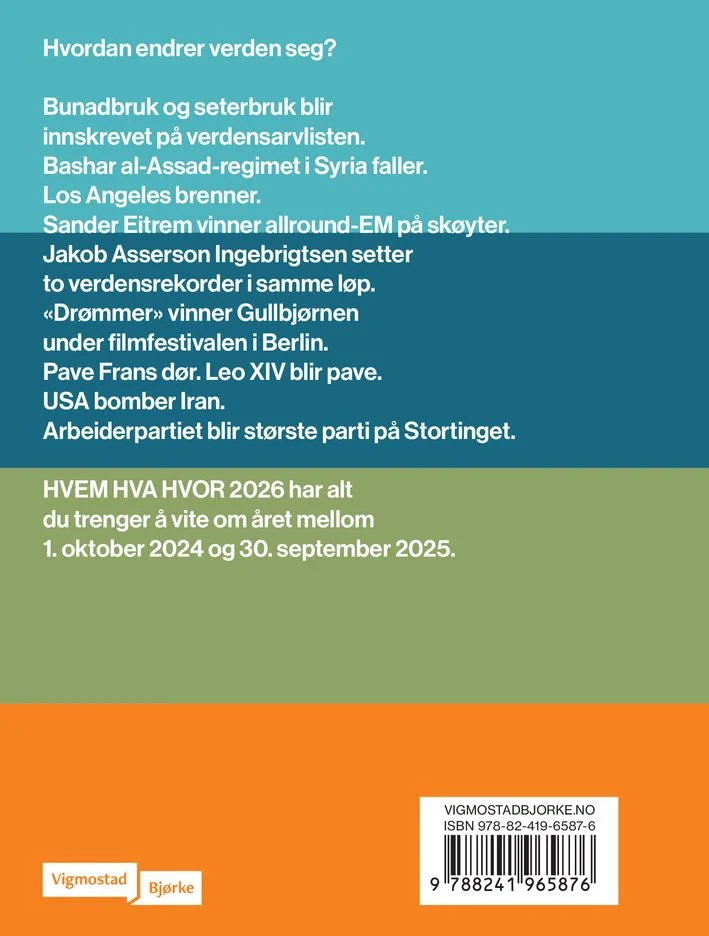 Hvem hva hvor 2026 - Bilde 2