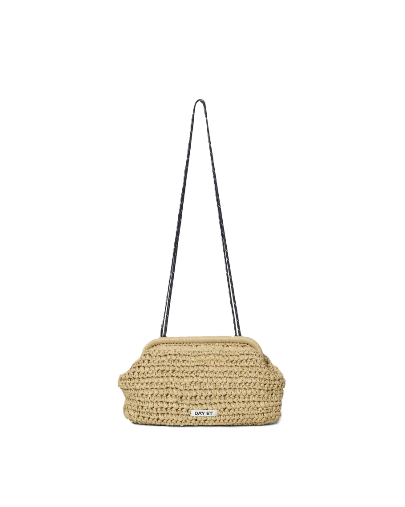 Day Crochet Clutch - Coriander Beige