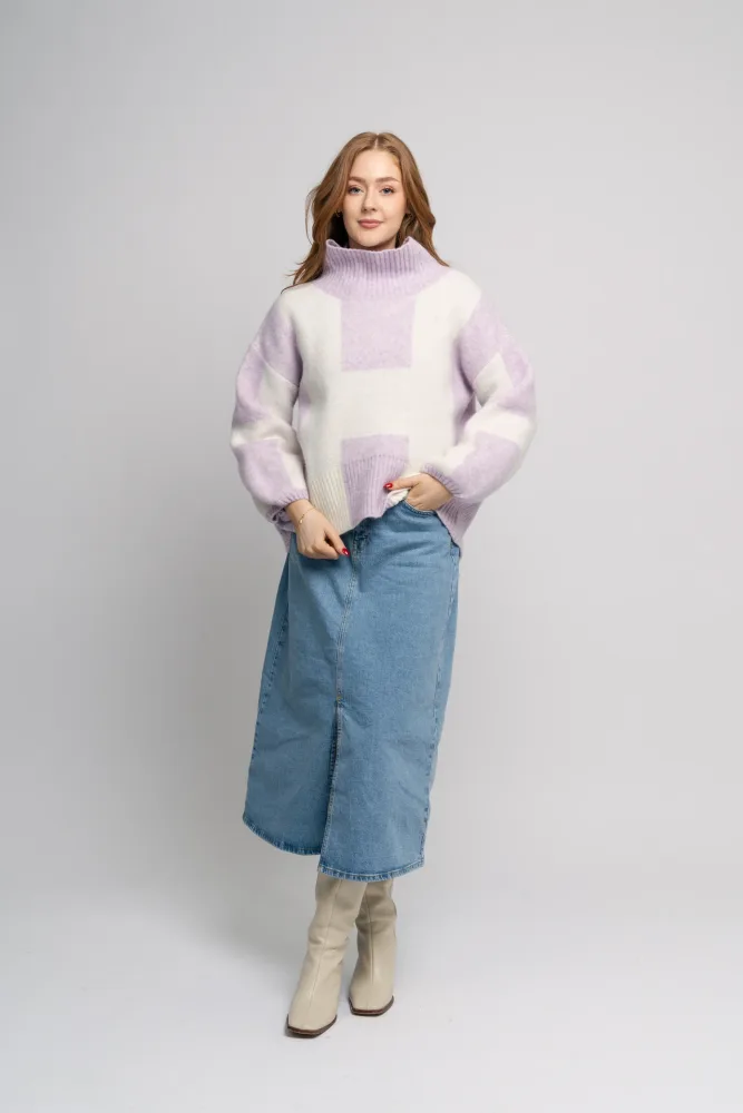 Isa Sweater - Orchid Ice - Bilde 3