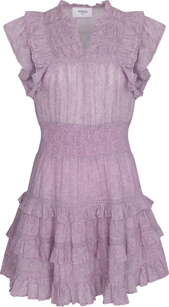 Fryd Paisley Dress - Pink Paisley - Bilde 2