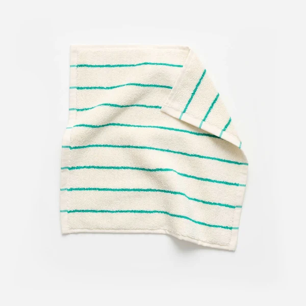 Naram Vaskeklut Pure White/Grass - By Bongusta