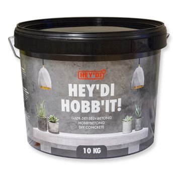 SPESIALBETONG HEY’DI HOBB’IT BETONGGRÅ 10KG SPESIALBETONG HEY’DI HOBB’IT BETONGGRÅ 10KG