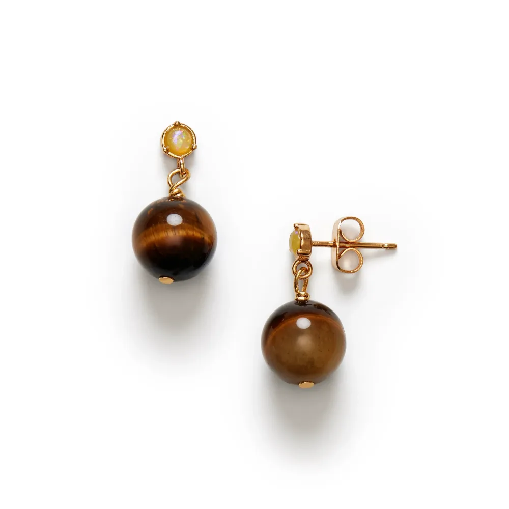 Ball Earring - Eye Of The Tiger