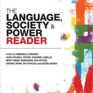 The Language , Society and Power Reader The Language , Society and Power Reader