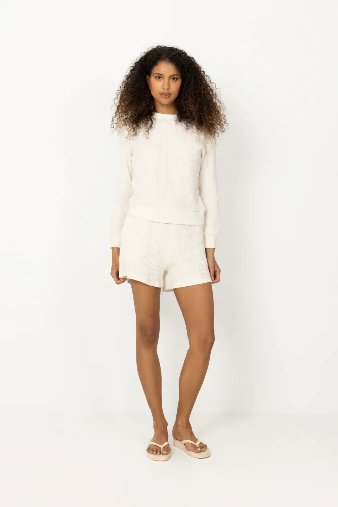 Waffle Shorts - Off White - Bilde 2