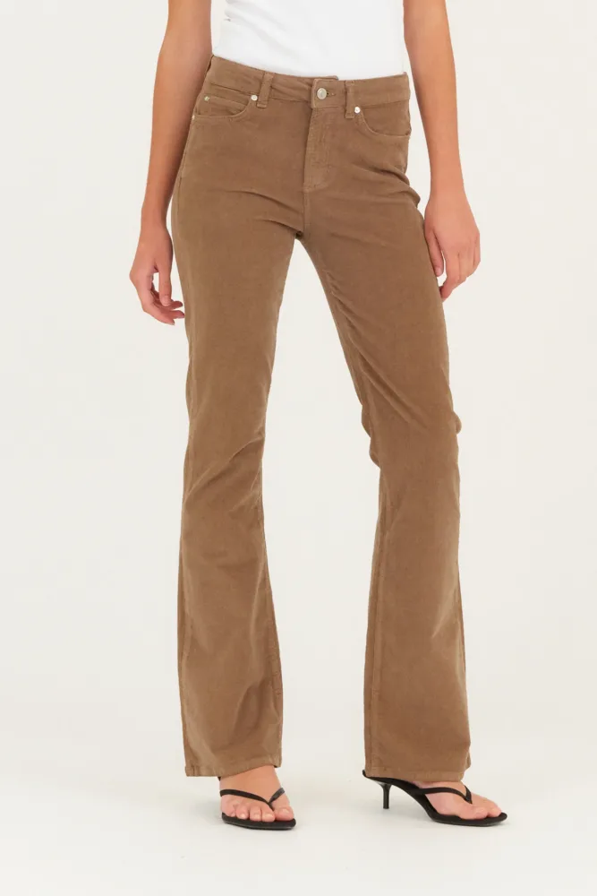 Tara Jeans Baby Cord - Cool Taupe - Bilde 2