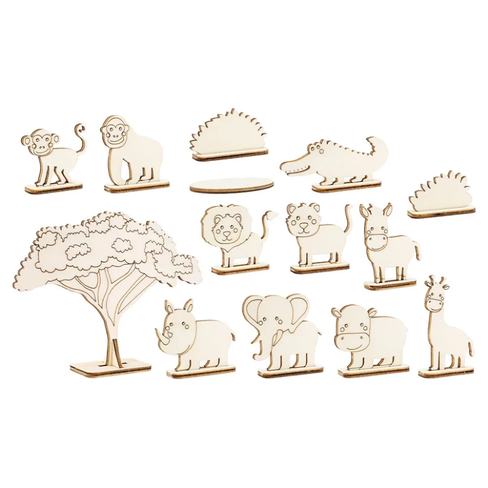 Figursett i tre 14stk – Safari