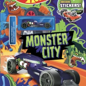 Hot Wheels™: Monster City (with stickers and HW50 Concept™ car model)