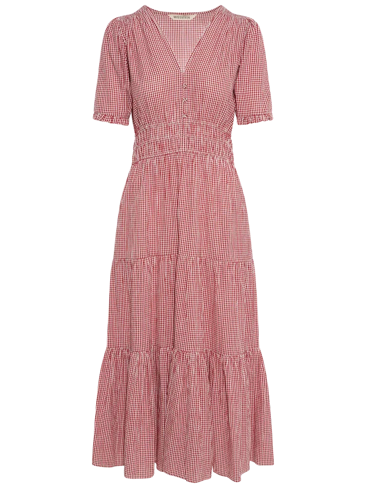 Mina Dress - Tuscany Red