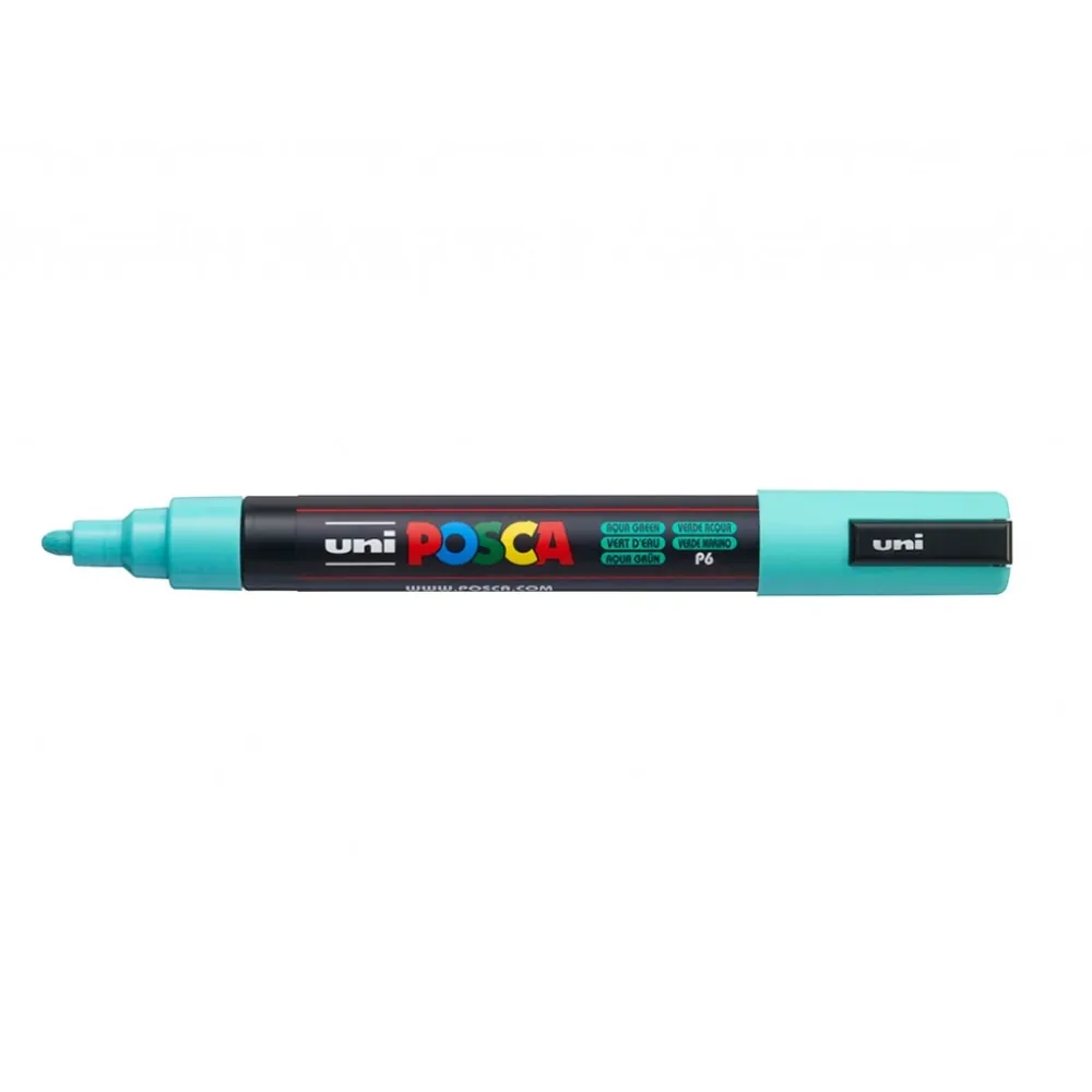 Uni POSCA PC-5M - Medium 1,8-2,5mm - P6 Aqua Green