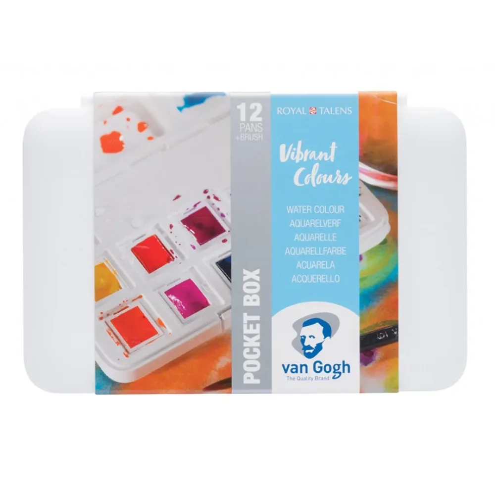 Van Gogh Akvarell – Pocketbox Vibrant colours