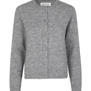 Nor Short Cardigan – Grey Melange