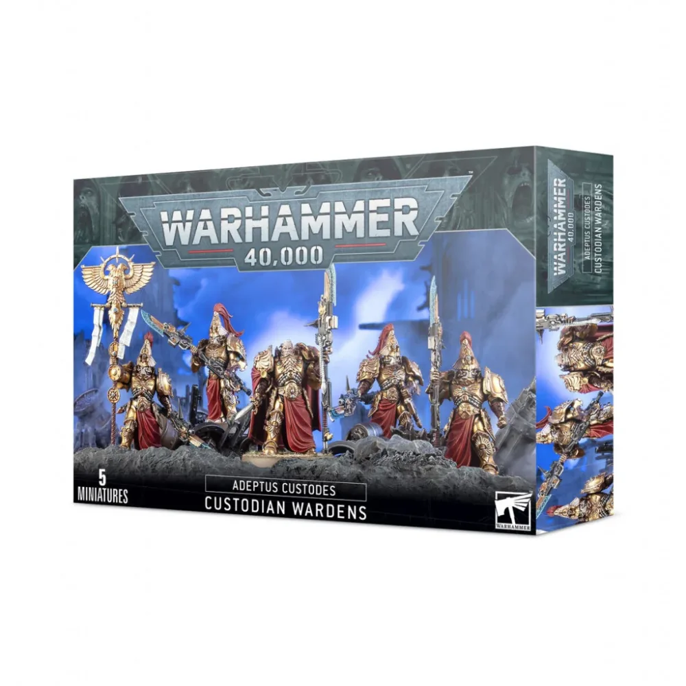 Warhammer 40K, Adeptus Custodes – Custodian Wardens Warhammer 40K, Adeptus Custodes – Custodian Wardens