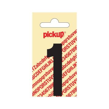 NUMMER PICKUP NOBEL 60 MM 1 SVART NUMMER PICKUP NOBEL 60 MM 1 SVART