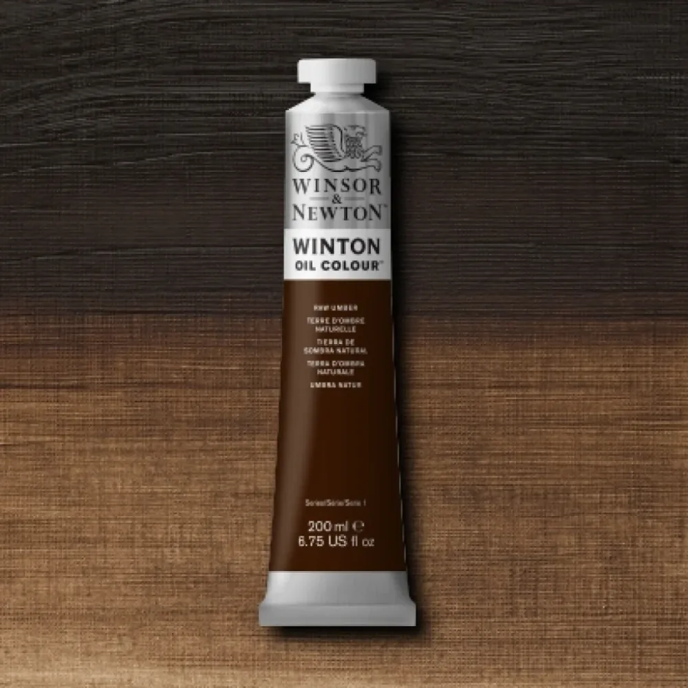 W&N – Winton Oil 200ml – 554 Raw Umber W&N – Winton Oil 200ml – 554 Raw Umber