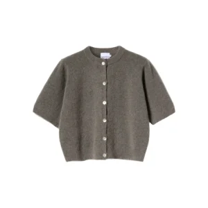 Kae Ss Knit Cardigan – Coffee