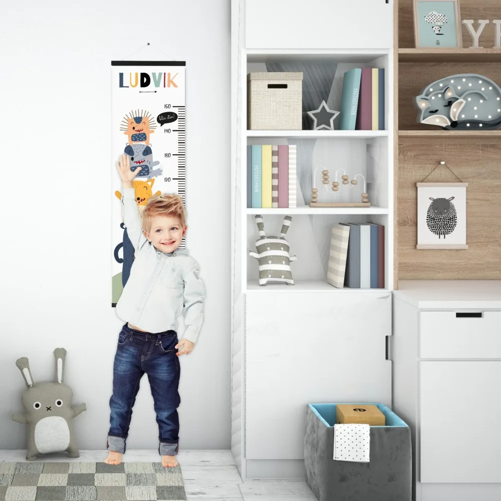 HØYDEMÅLER BARN No5 - PLAKAT - Bilde 2