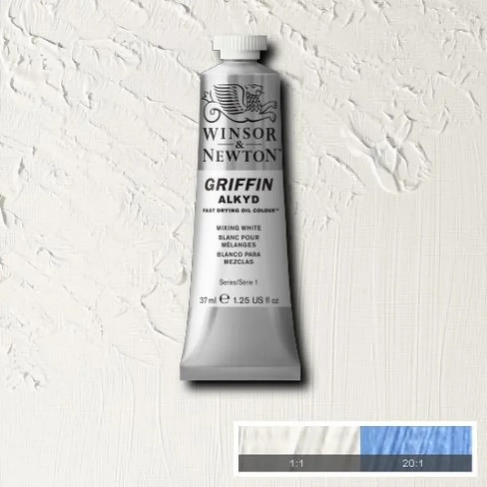 W&N – Griffin Alkyd 37ml – 415 Soft Mixing White