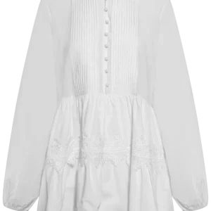 Livic Dress – White Embroidery