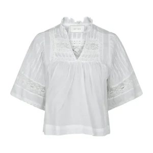 Siama S Voile Blouse – White