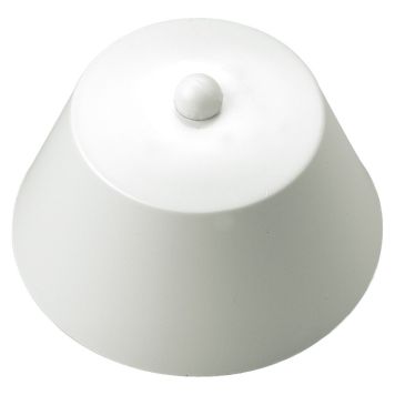 TAKKOPP SCHNEIDER ELECTRIC AAZ728171 HØY HVIT