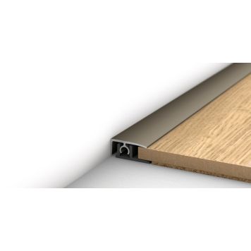 AVSLUTNINGSPROFIL LOGOCLIC RUSTFRITT 8-14MM 2700X26MM AVSLUTNINGSPROFIL LOGOCLIC RUSTFRITT 8-14MM 2700X26MM