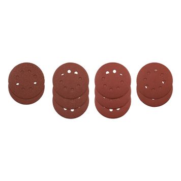 SANDPAPIR RYOBI RO125A10 125MM 10-PK SANDPAPIR RYOBI RO125A10 125MM 10-PK