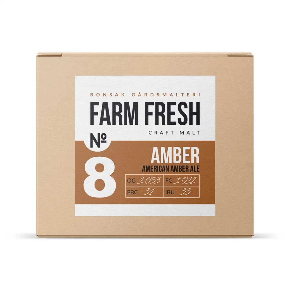 Bonsak American Amber – allgrain ølsett Bonsak American Amber – allgrain ølsett