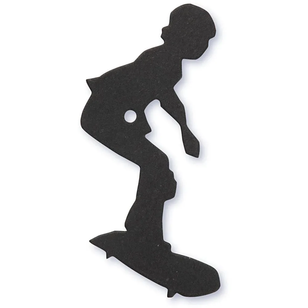 Kartongmerke, svart, skater, 10 stk., 1 pk. Kartongmerke, svart, skater, 10 stk., 1 pk.
