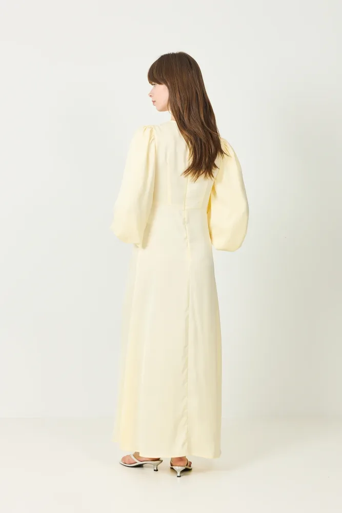 Yasthea Ls Long Dress - Anise Flower - Bilde 3