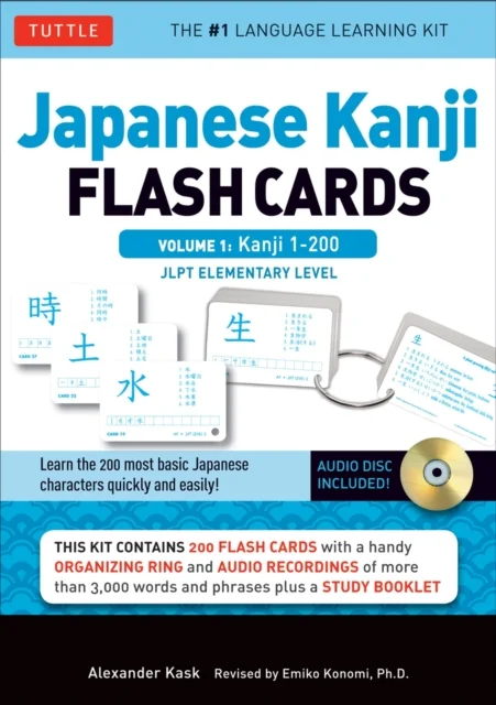 Japanese Kanji Flash Cards Kit
