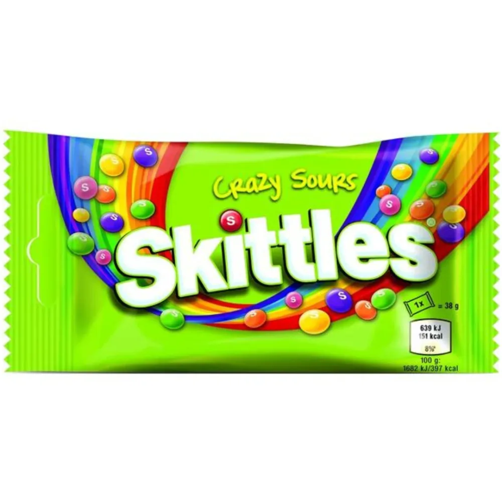 Skittles sour 38 g Skittles sour 38 g