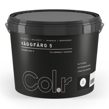 VEGGMALING COL.R HELMATT HVIT 10L VEGGMALING COL.R HELMATT HVIT 10L