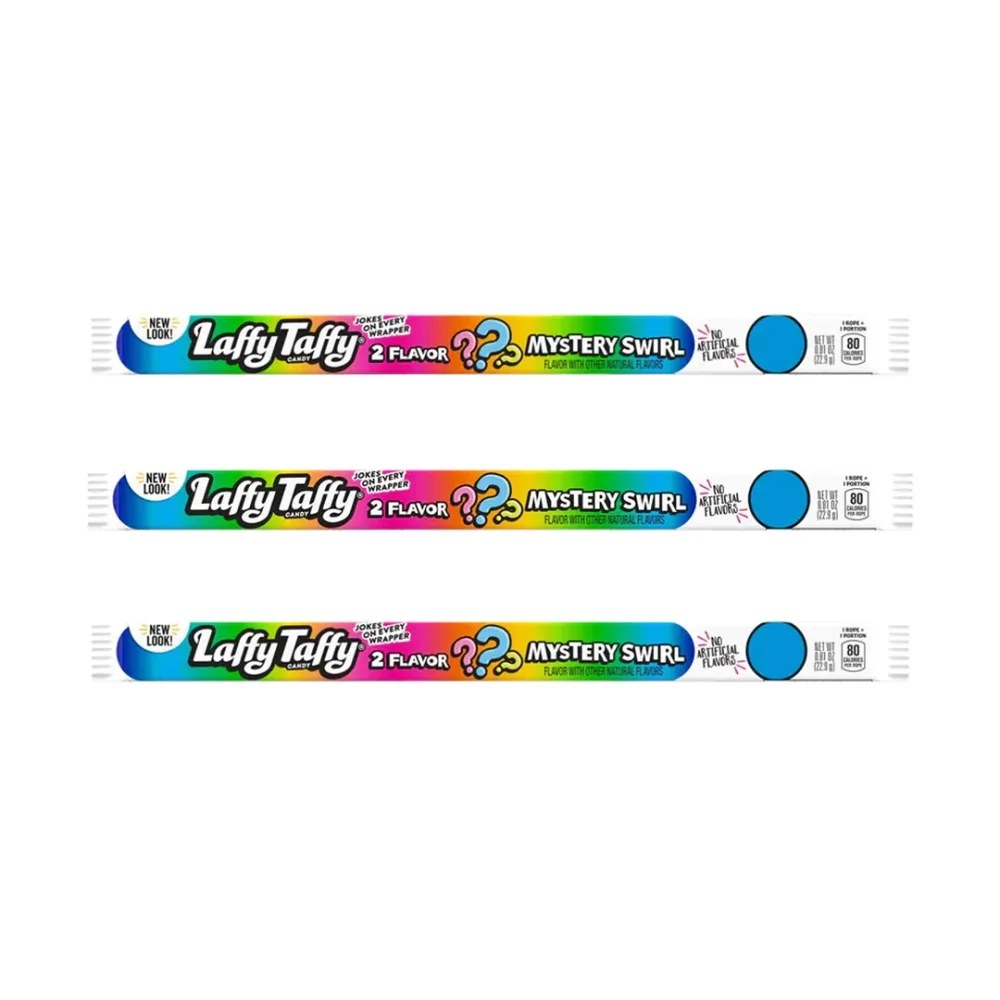 Laffy Taffy Mystery Swirl 24gr - (3 pakke)
