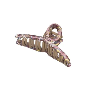 Fiora Luster Celabrina Hair Claw – Chocolate Brown