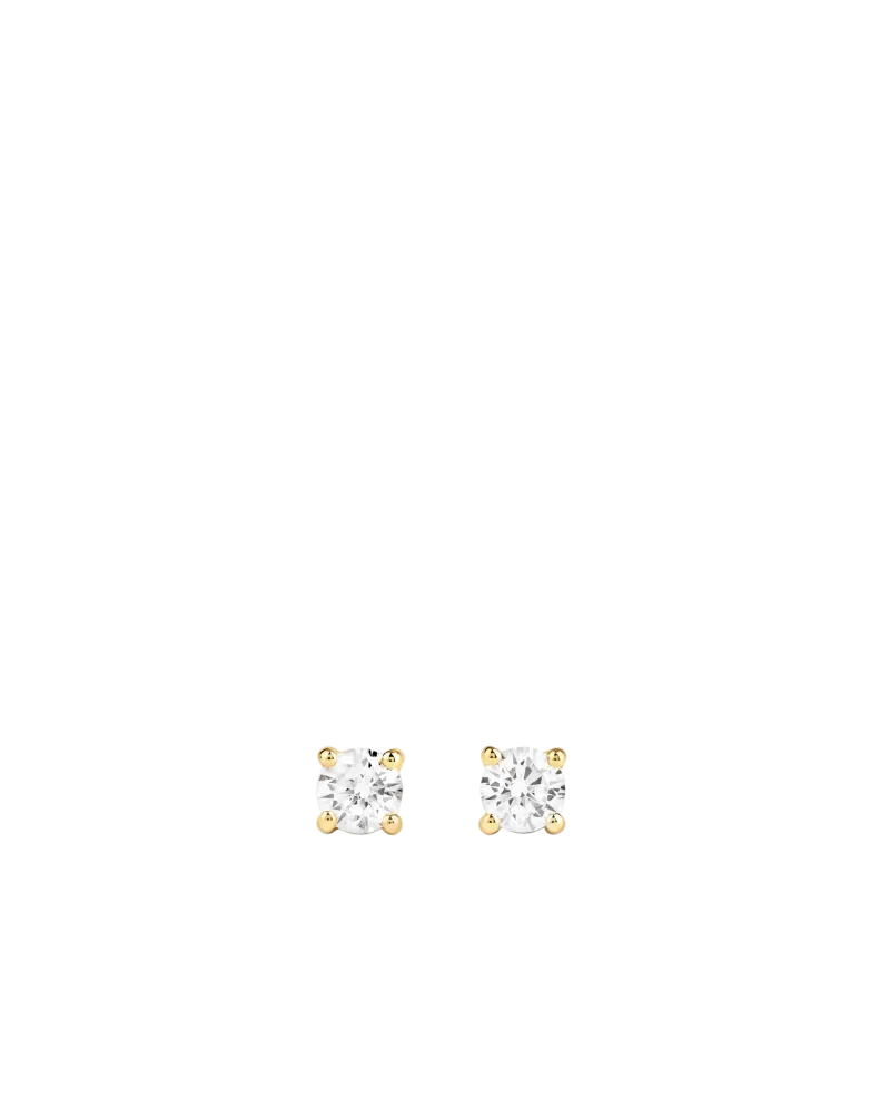 Studs Earrings 4mm - Gold