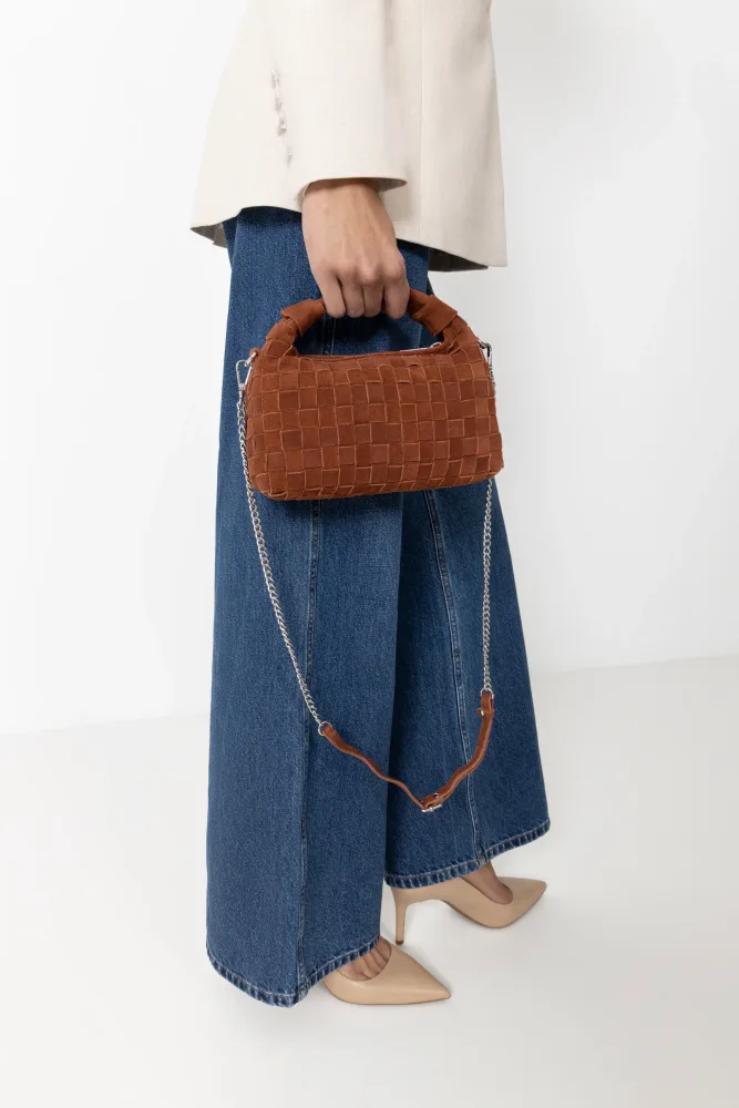 Mini Dandy Braided Suede - Redwood - Bilde 2