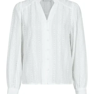 Massima Embroidery Blouse – White