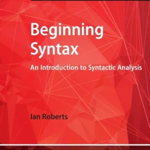 Beginning Syntax Beginning Syntax