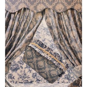 BON DEP – Pouch Square Ruffles Liberty – Garland Hampers