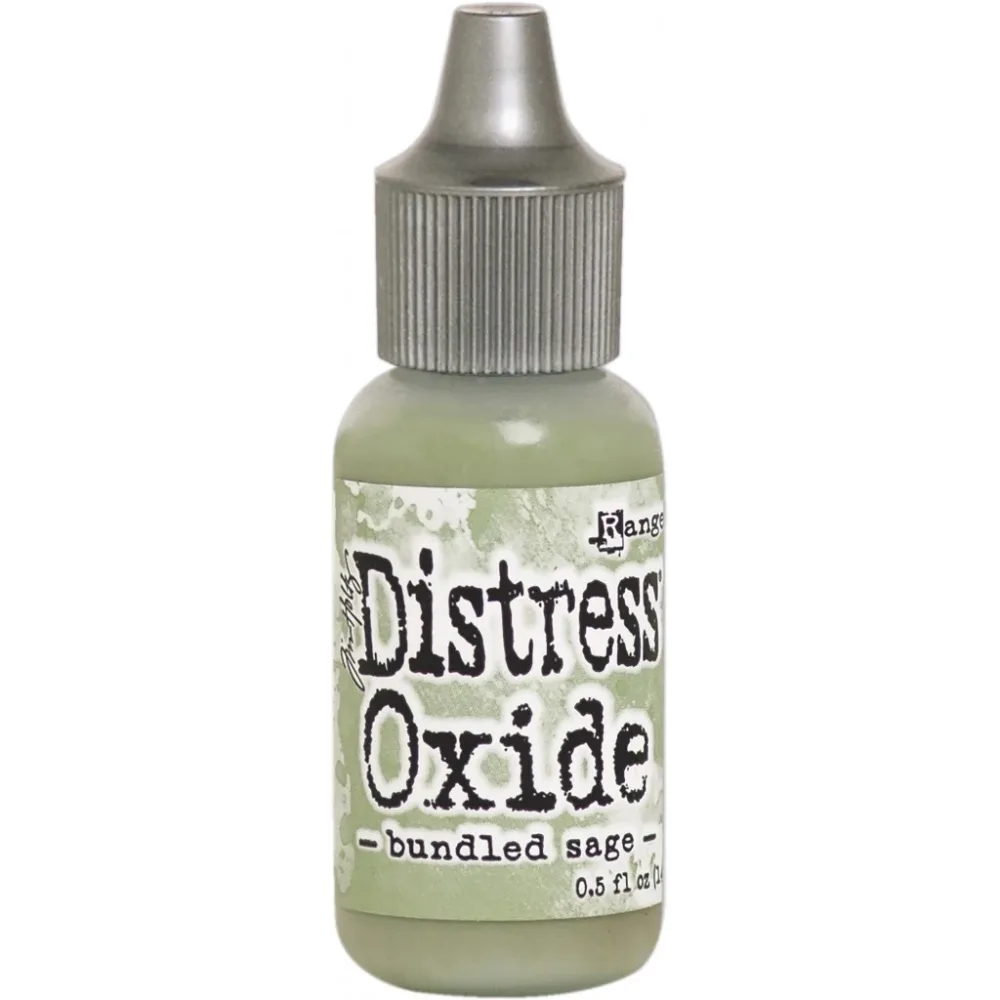 Stempelblekk Tim Holtz Distress Oxides Reinker – Bundled Sage Stempelblekk Tim Holtz Distress Oxides Reinker – Bundled Sage