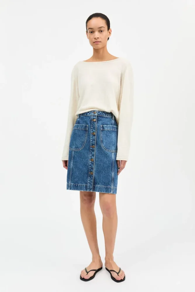 SKALL - Margaux Skirt - Slouchy Blue - Bilde 2