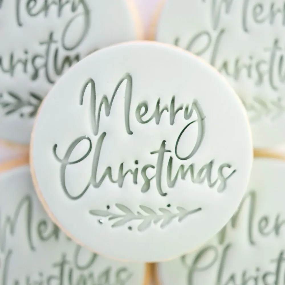 Sweet Stamp Embosser/Stempel -Merry Christmas- nr2 Sweet Stamp Embosser/Stempel -Merry Christmas- nr2