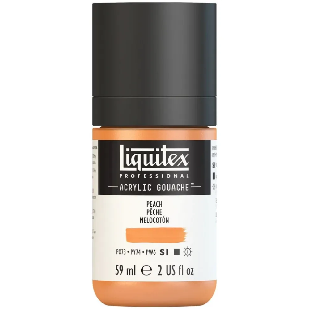 Liquitex Acrylic Gouache (matt) 59ml – 259 Peach S1 Liquitex Acrylic Gouache (matt) 59ml – 259 Peach S1