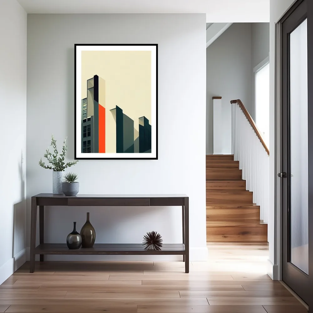 BAUHAUS GEOMETRIC ART No22 – PLAKAT OG LERRET - Bilde 2